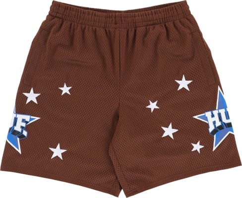 HUF All Star Basketball Shorts - brown - view large