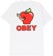 Obey Apple Of My Eye T-Shirt - white - reverse