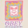 Obey Throwback T-Shirt - cream - reverse detail