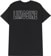 Limosine Happy Face T-Shirt - black - reverse