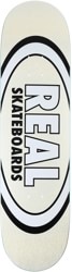 Real Easy Rider Oval 8.5 Skateboard Deck - metallic white