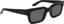 Dragon Ezra Polarized Sunglasses - shiny black/smoke polarized lens - side