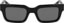 Dragon Ezra Polarized Sunglasses - shiny black/smoke polarized lens - front