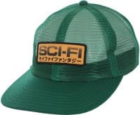 Sci-Fi Fantasy Mesh Snapback Hat - green