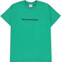 Sci-Fi Fantasy Textured Logo T-Shirt - green
