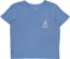 RVCA Women's 411 T-Shirt - federal blue - front