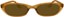 Glassy Hooper Sunglasses - zest/brown lens - front
