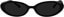 Glassy Stanton Sunglasses - black/black lens - front
