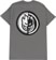 Spitfire Yin Yang T-Shirt - charcoal/black-white - reverse