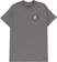 Spitfire Yin Yang T-Shirt - charcoal/black-white - front
