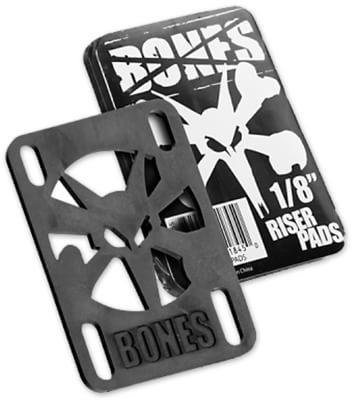 Modus Bearings Skateboard Riser Pads - White - SKATEBOARDS From Native