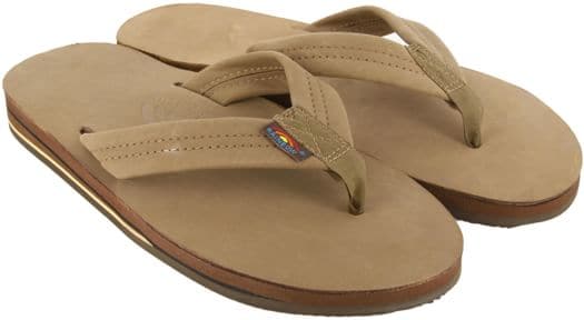 Rainbow Sandals Premier Leather Double Layer Sandals - dark brown - view large