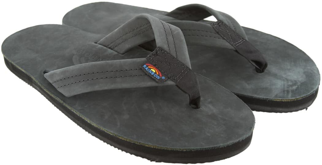 rainbow sandals men's single layer