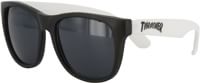 Thrasher Logo Sunglasses - black/white