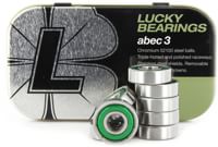 Lucky ABEC 3 Skateboard Bearings