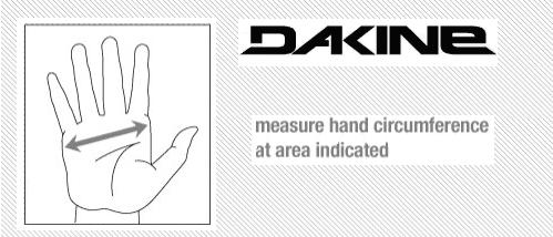 Dakine Glove Size Chart