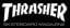 Thrasher Skate Mag Medium 6" Sticker - black