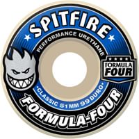 Spitfire Formula Four Classic Skateboard Wheels - white (99d)