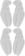 Crab Grab Mini Claws - white