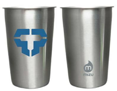 Tactics Tactics Mizu Stainless Steel Pint Cup - stainless/blue - view large
