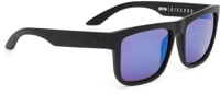 Spy Discord Polarized Sunglasses - matte black/happy bronze polar w/ blue spectra lens