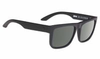 Spy Discord Polarized Sunglasses - soft matte black/happy gray green polar lens