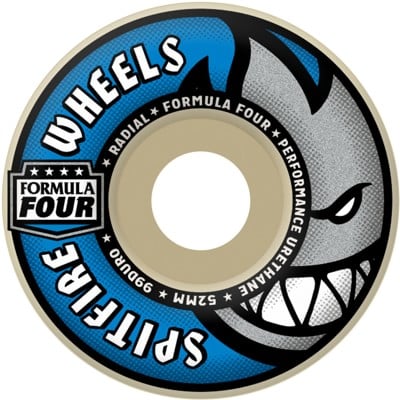 Spitfire Formula Four Radial Skateboard Wheels - white (99d) - view large