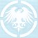 Never Summer Eagle Solid 3.75" Die Cut Sticker - white