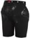 Burton G-Form Impact Shorts - true black - reverse