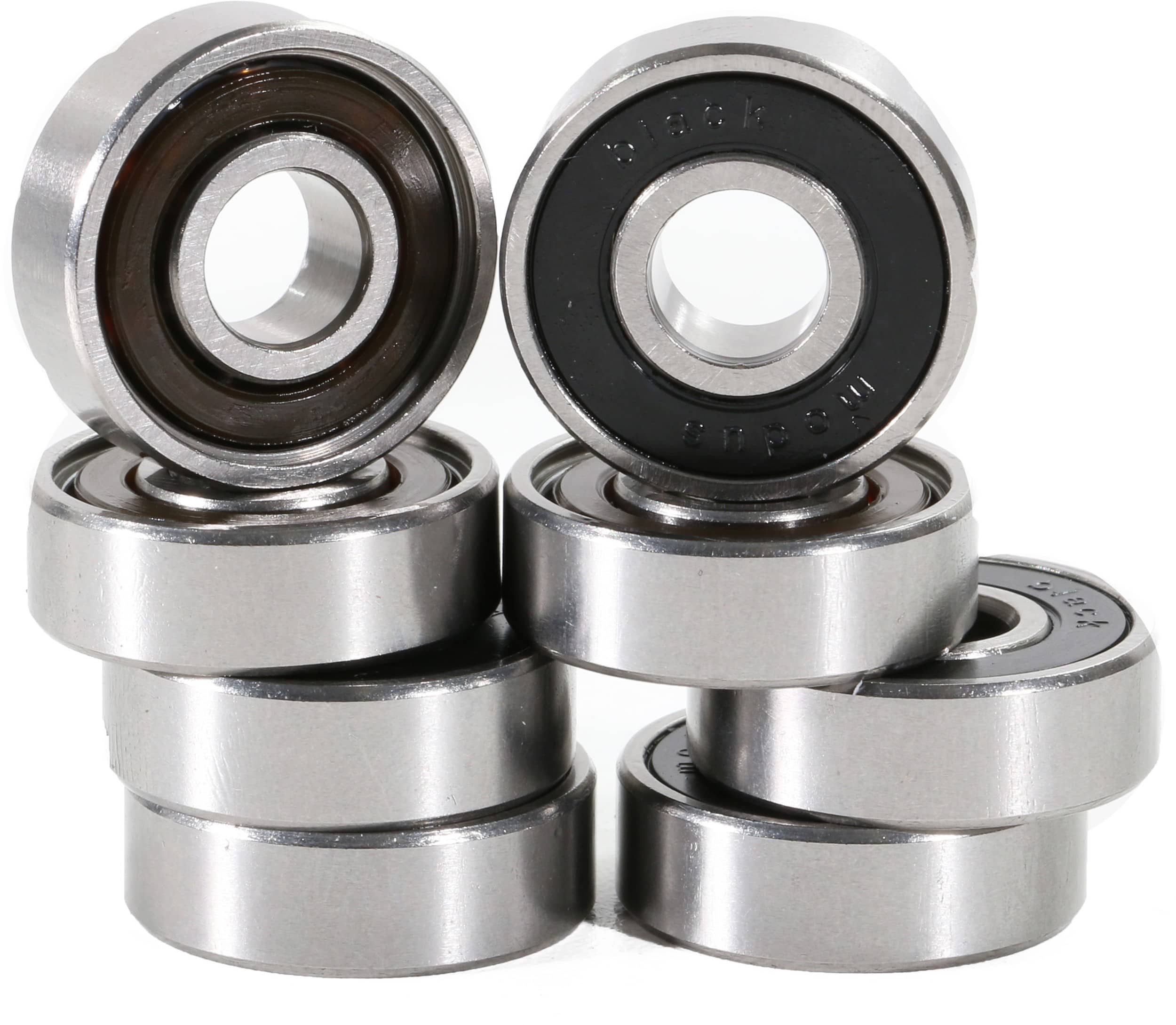 Modus Black Skateboard Bearings black Tactics