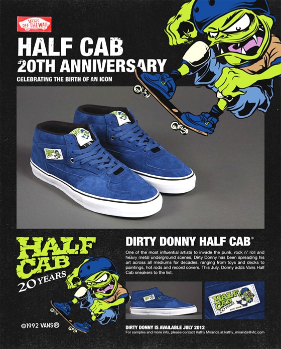 vans half cab 20th anniversary