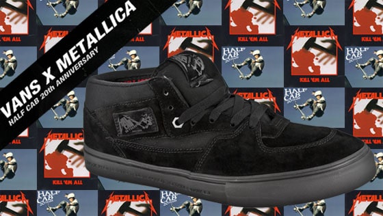 vans half cab metallica