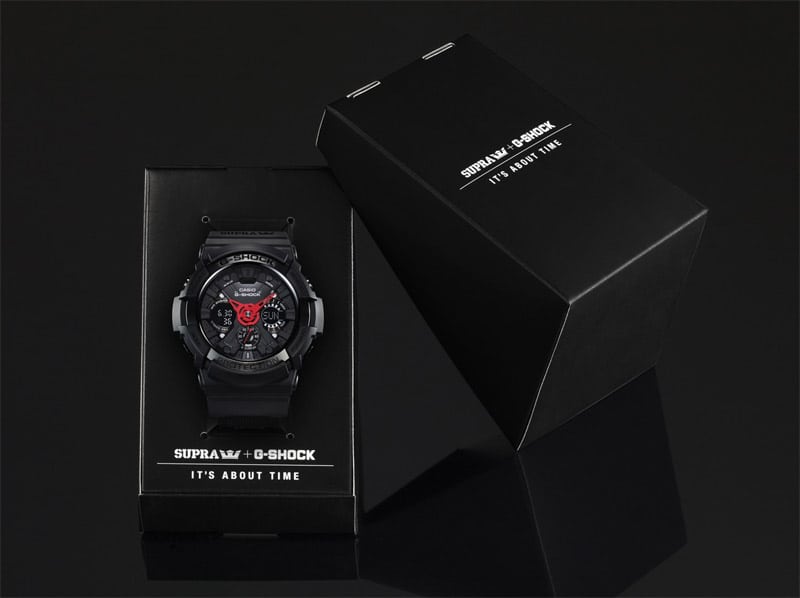 g-shock x supra vaider collaboration