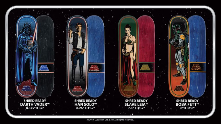 Santa Cruz X Star Wars Collection