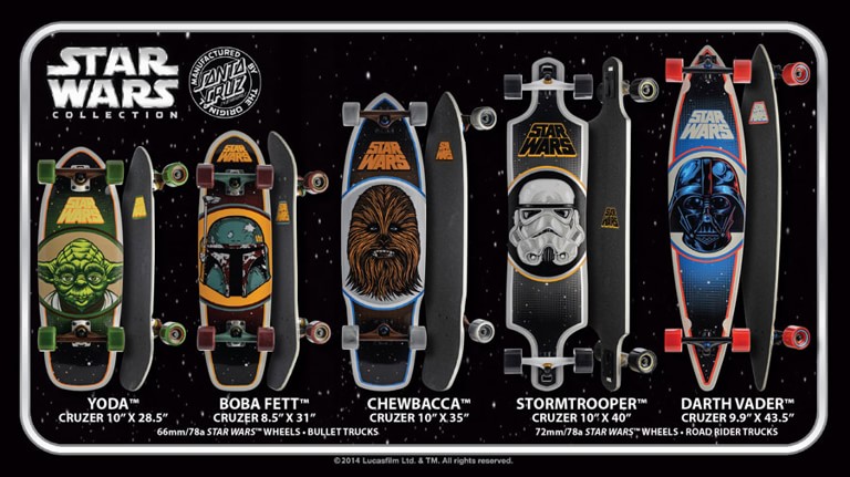 Star Wars X Santa Cruz Skateboards Collection | Tactics