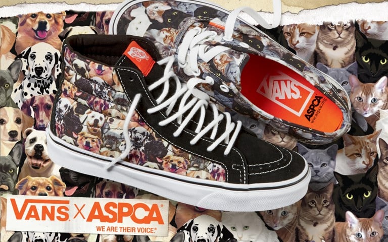 vans aspca dog shoes