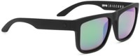 Spy Discord Polarized Sunglasses - matte black/happy bronze polar w/green spectra lens
