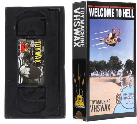 Toy Machine VHS Wax - welcome to hell/black - view large