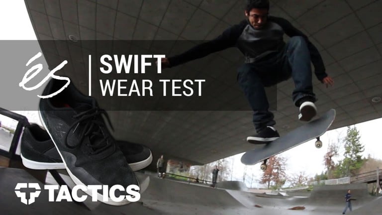 eS Swift Skate Shoe Wear Test With James Sisneroz