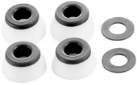 Bones HardCore Hard Skate Bushings (2 Truck Set) - white