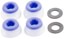 Bones HardCore Soft Skate Bushings (2 Truck Set) - white - set