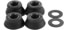 Bones HardCore Hard Skate Bushings (2 Truck Set) - black - set