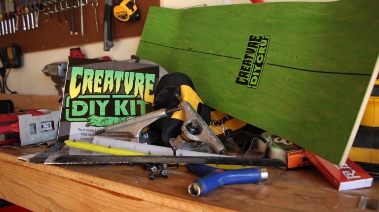 How To Shape Your Own Skate Deck | Creature DIY Kit