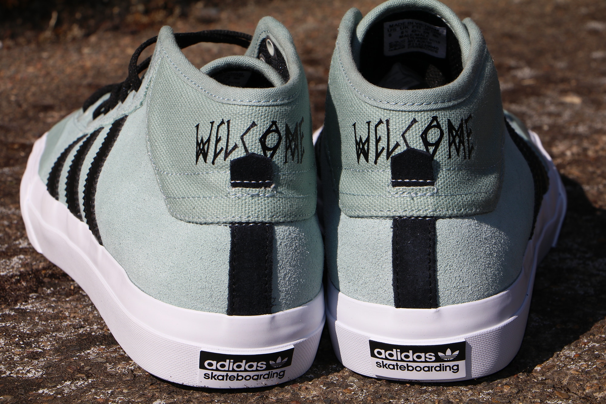 Adidas x Welcome Matchcourt Mid Skate Shoes | Tactics