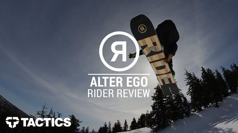 Ride Alter Ego 2017 Snowboard - Wear Test & Review
