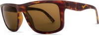 Electric Swingarm XL Polarized Sunglasses - matte tort/ohm polarized bronze lens