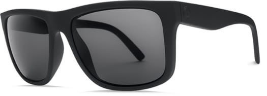 Electric Swingarm XL Polarized Sunglasses - matte black/ohm polarized grey lens - view large