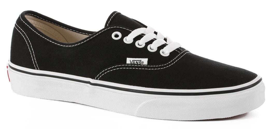 Vans Authentic Skate Shoes - black | Tactics