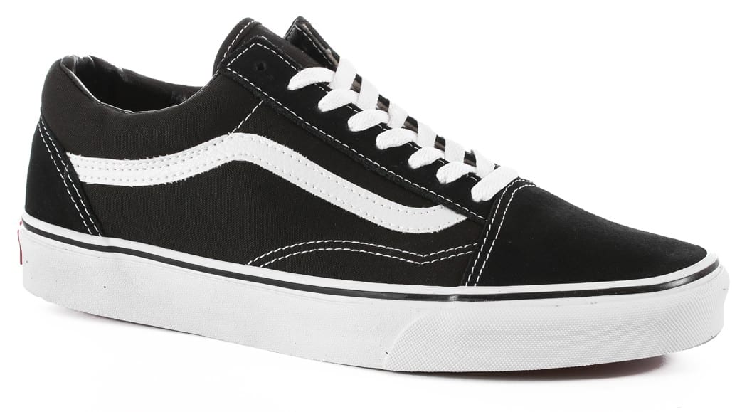 Vans Old Skool Skate Shoes - black/white | Tactics
