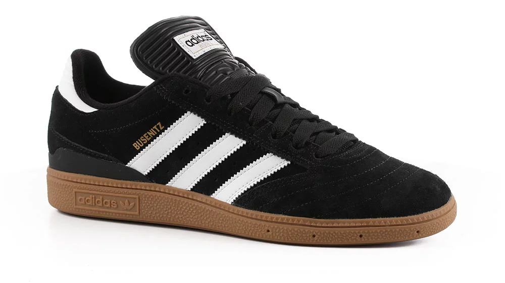 terrorismo puntada compromiso Adidas Busenitz Pro Skate Shoes - black/white/gum - Free Shipping | Tactics